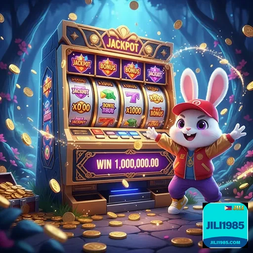 Colorful online slot game interface with reels and bonus icons from jili1985-Game05 on gaming site jili1985